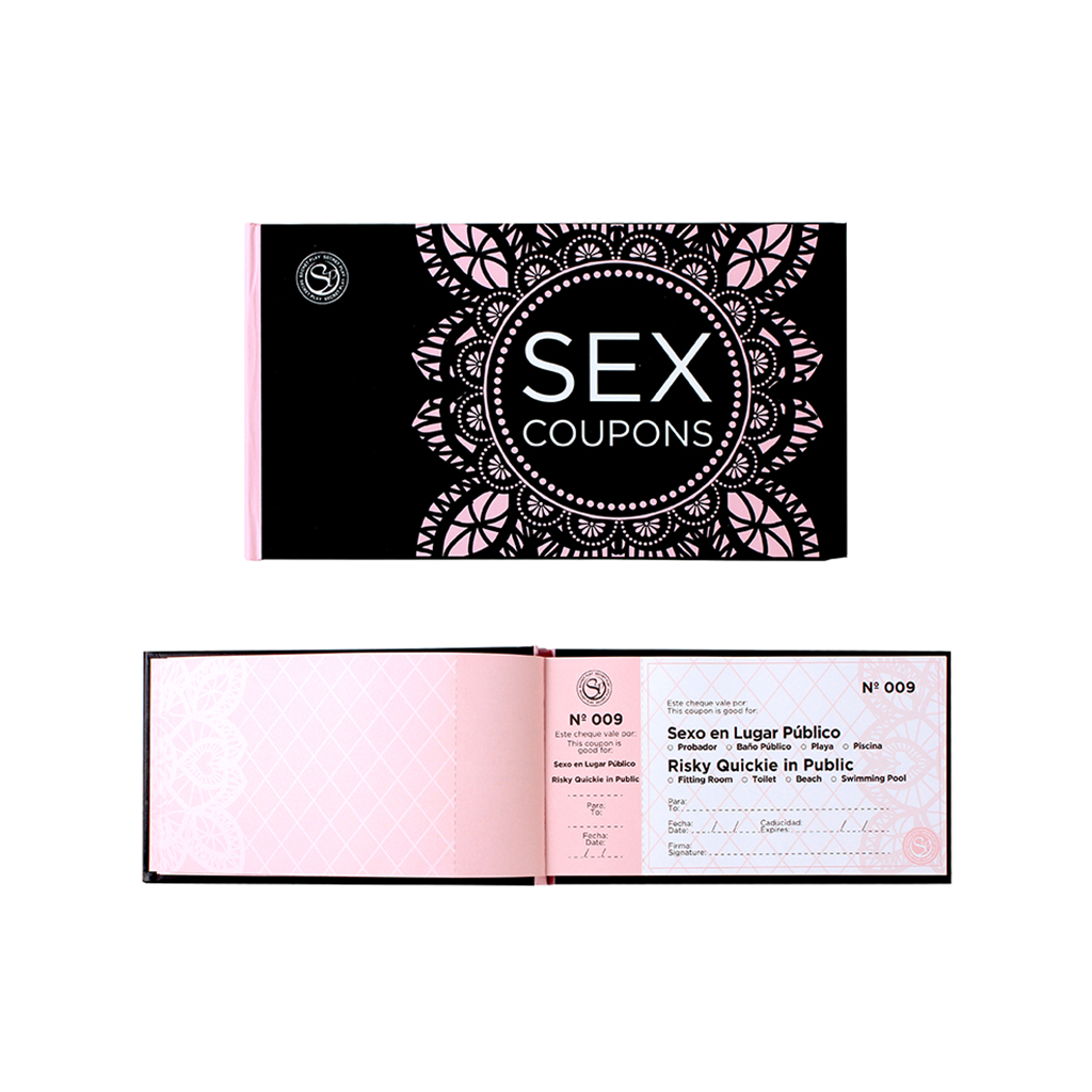 Juego erótico de cupones para parejas Sex Coupons de Secret Play –  Platanomelón