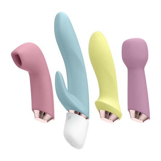 Vibrador vaginal con succión Satisfyer Marvelous Four