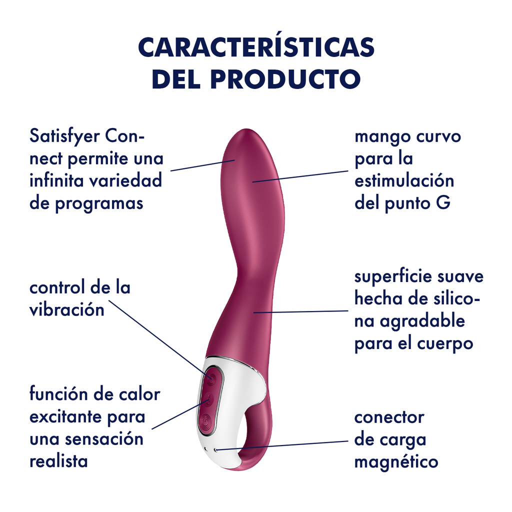 Satisfyer Heated Thrill Connect App Vibrador vaginal Satisfyer 2