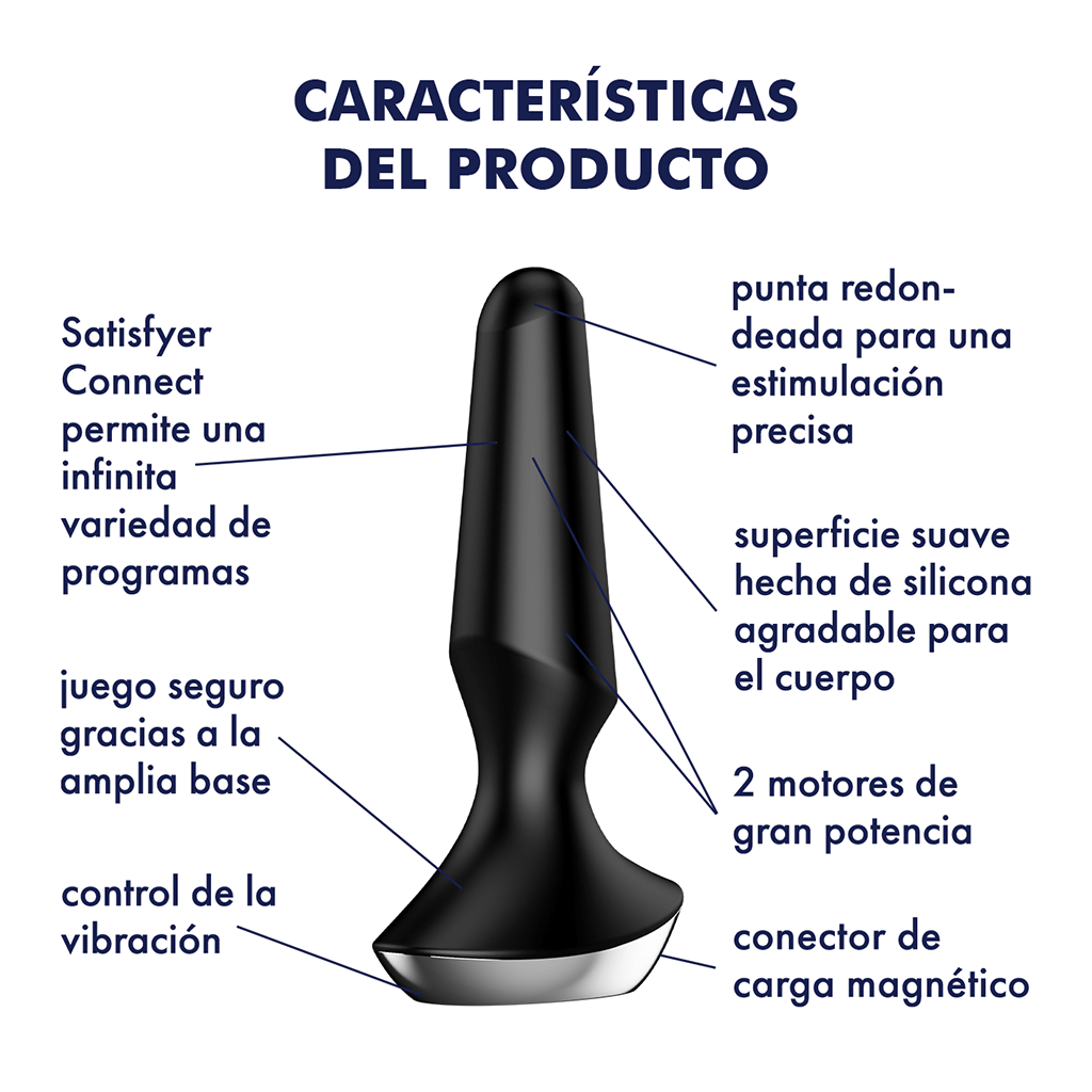 Satisfyer Plug-ilicious 2 Connect App Vibrador Anal Satisfyer 2