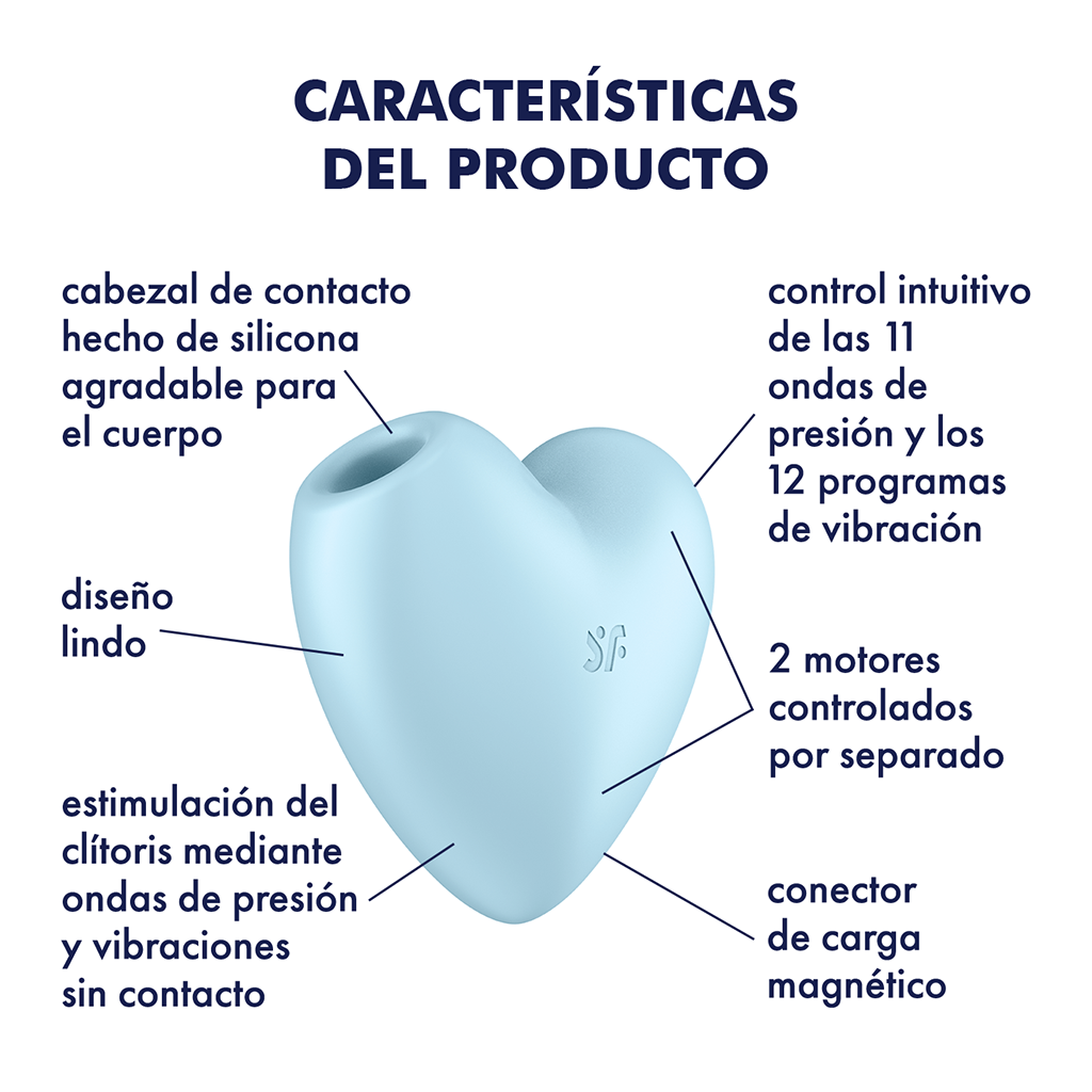 Satisfyer Cutie Heart Succionador de clítoris Satisfyer 2