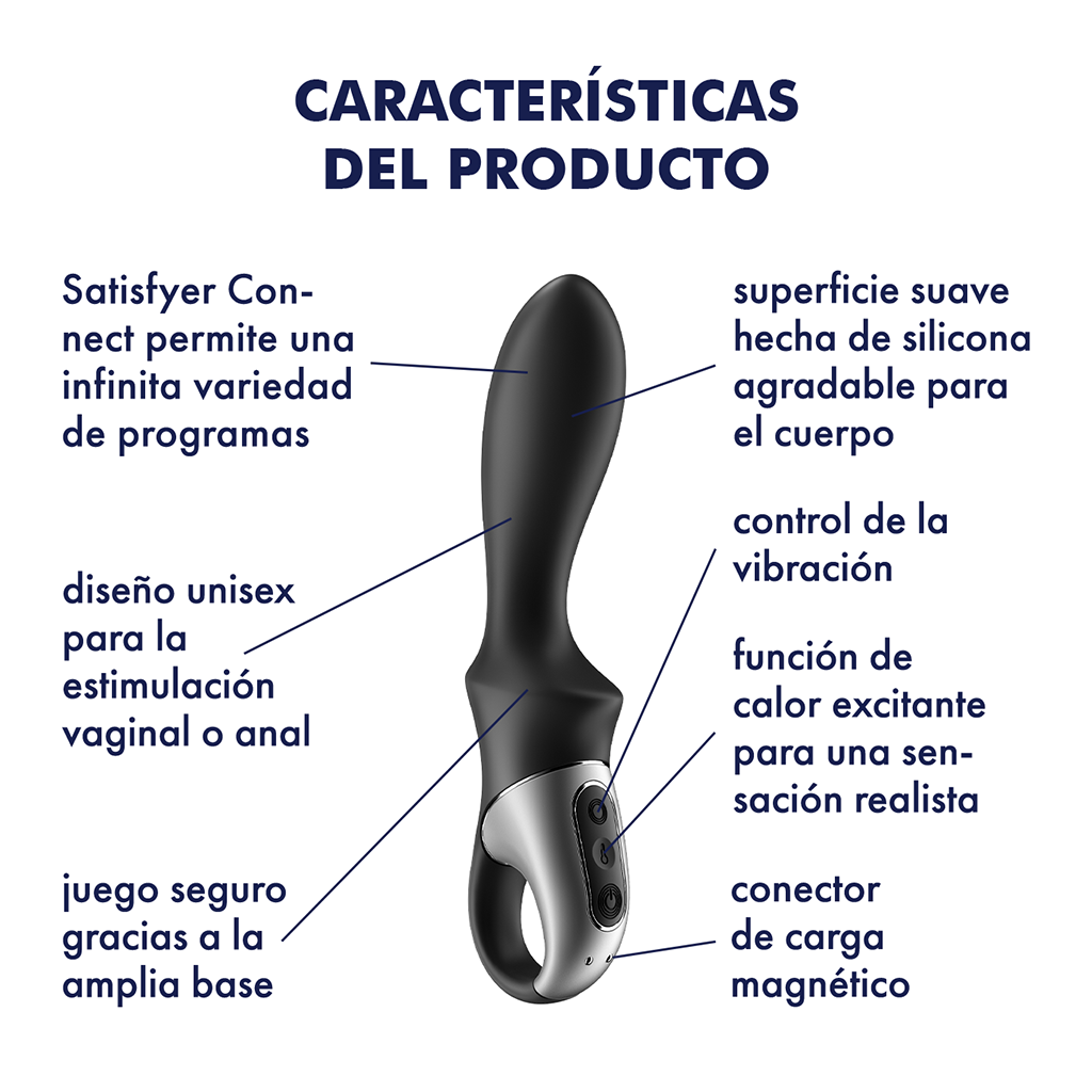 Satisfyer Heat Climax Connect App Vibrador vaginal Satisfyer 2