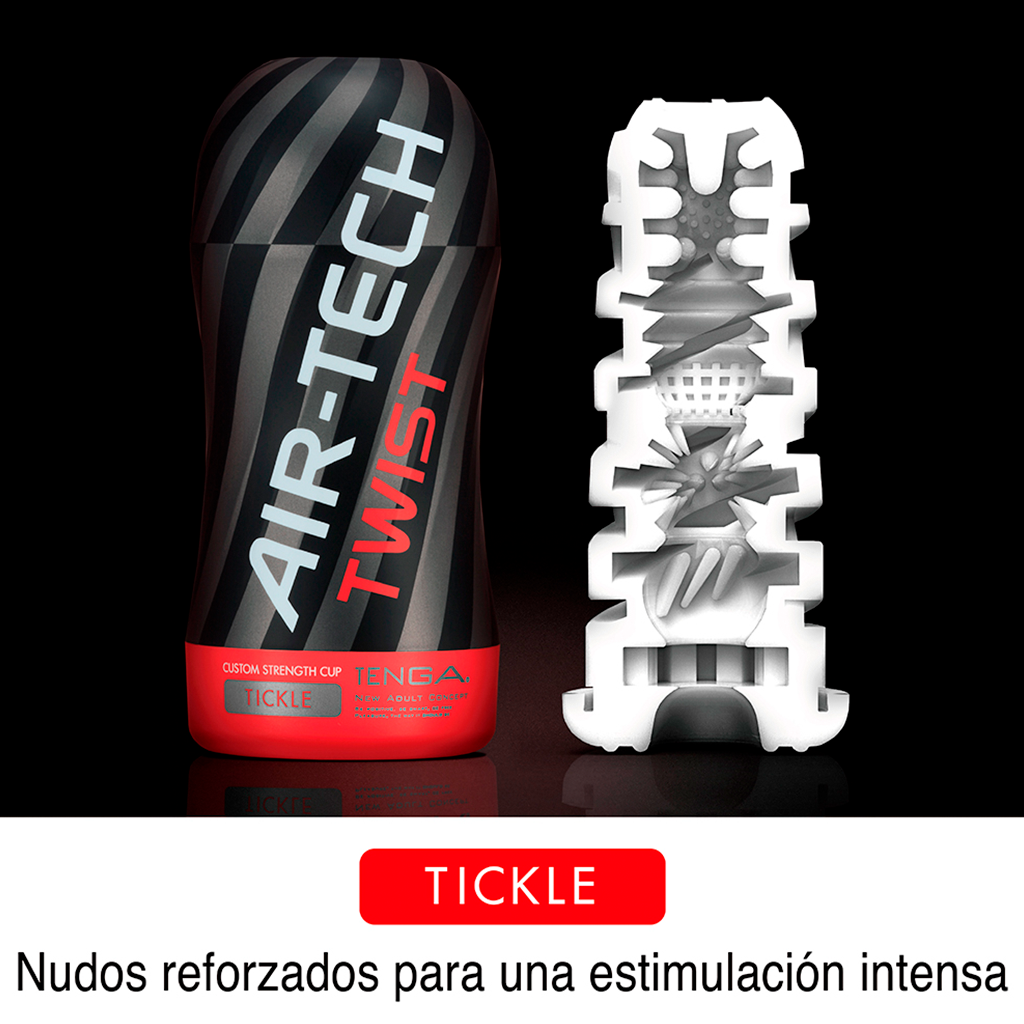 Air-Tech Twist Tickle Masturbador para pene Tenga 2